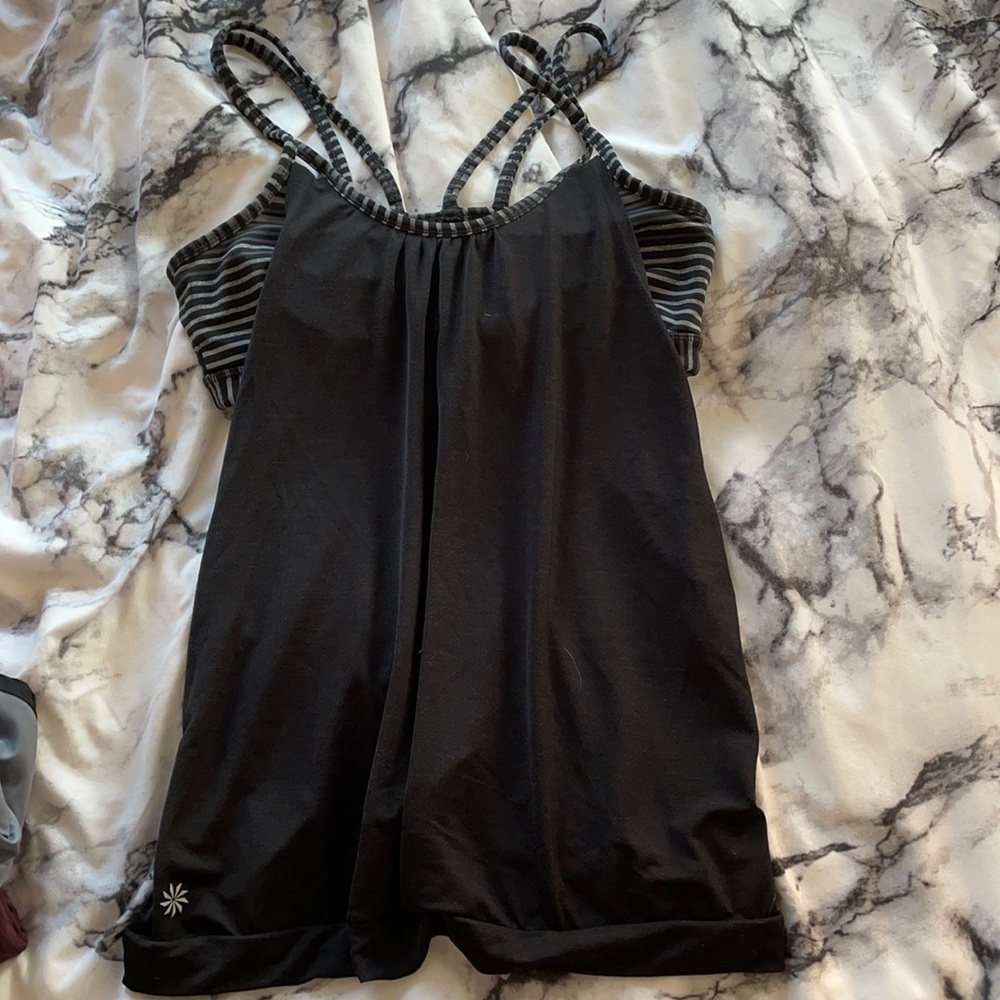 Athleta sports bra/tank top.